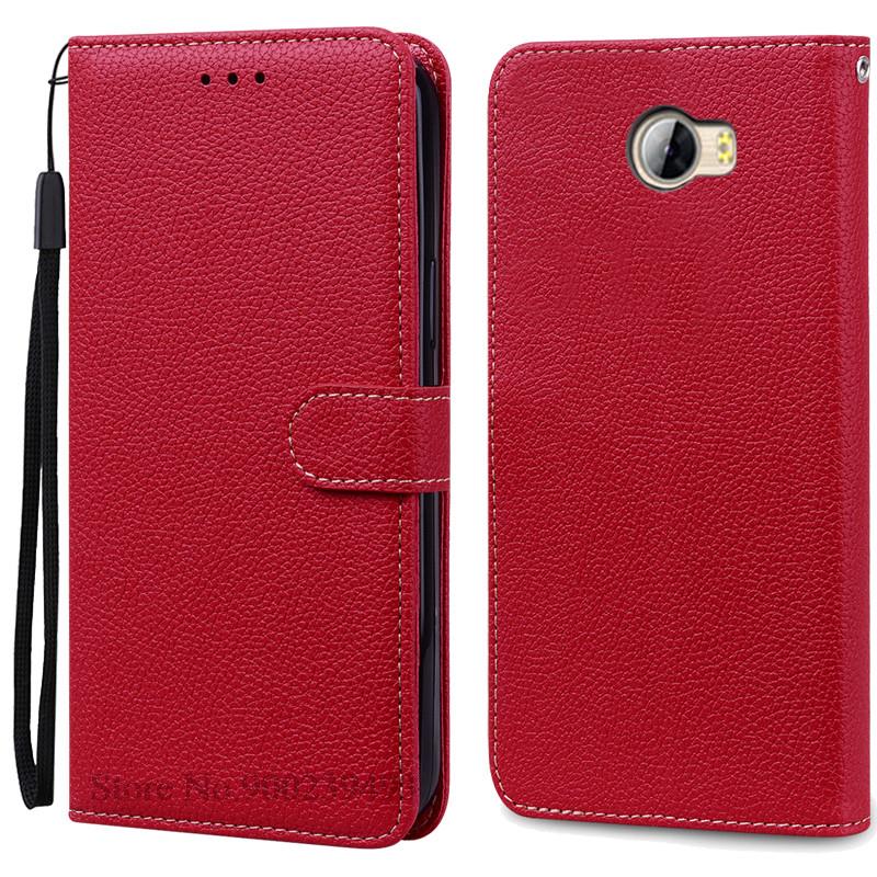Für Honor 5A Fall LYO-L21 Leder Brieftasche Flip Fall Für Huawei Ehre 5A Fall Huawei Y5 II Y5 2 CUN-U29 CUN-L21 Abdeckung Coque Fundas For Huawei Y5 ii dunkelrote