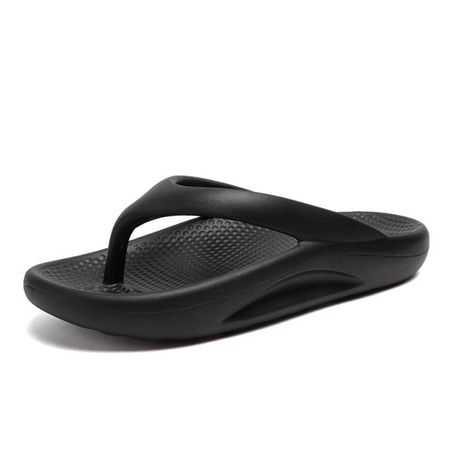 Flip Flop Damen Hausschuhe Herren Haus Indoor Hausschuhe Tragen Paare Rutschfest Trend Hausschuhe Schuhe Für Männer Sandalia 35 schwarz