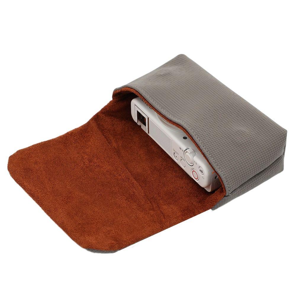 Digitalkamera Kameratasche Kamerabeutel Micro-Single-Tasche Kamera-Aufbewahrungstasche Kamera Zubehör grau