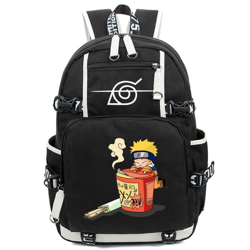 Anime Rucksack Schultasche Teenager Akatsuki Itachi Sharingan Cosplay Jungen Mädchen Laptop Taschen Reiserucksack