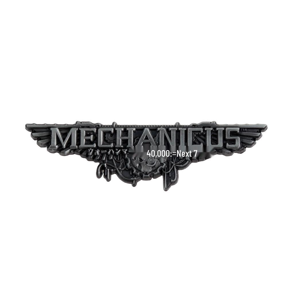 Warhammer 40K Mechanischer Emaille-Anstecker - Tischwargame Zubehör Kollektion