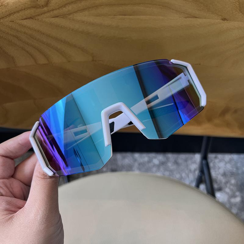 Radbrille Wind- und Sandschutz Herren Sonnenbrille Herren Outdoor Bergsteigen Straße Mountainbike Radfahren Sport Sonnenbrille A1