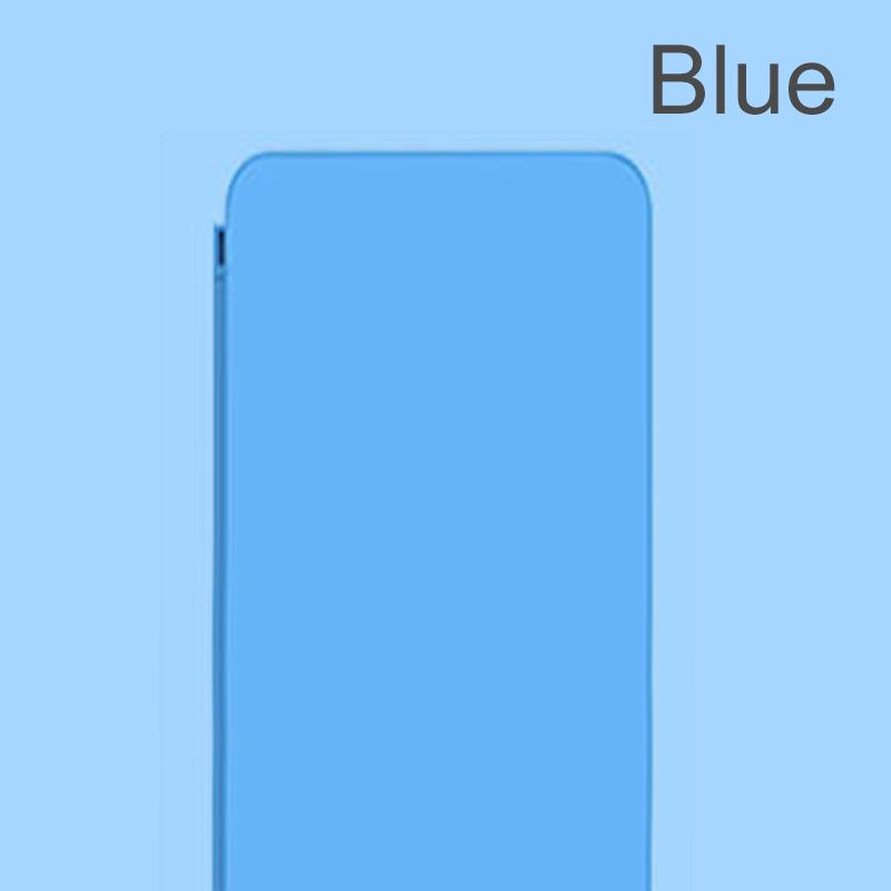 VAORLO Neue 24-in-1 Nintend Switch-Spielkarten-Aufbewahrungshülle, magnetische 3D-Silikon-Abdeckungsbox für Nintendo Switch, Nintendoswitch-Zubehör blau