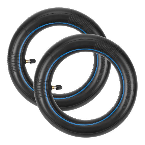 2-teiliger Schlauch für den Elektroroller Xiaomi 8.1/2X2-156A 8,5 Zoll, blau gestreift, dicker aufblasbarer Reifen aus Butylkautschuk mit geradem Ventilschaft, Ersatz 2pcs