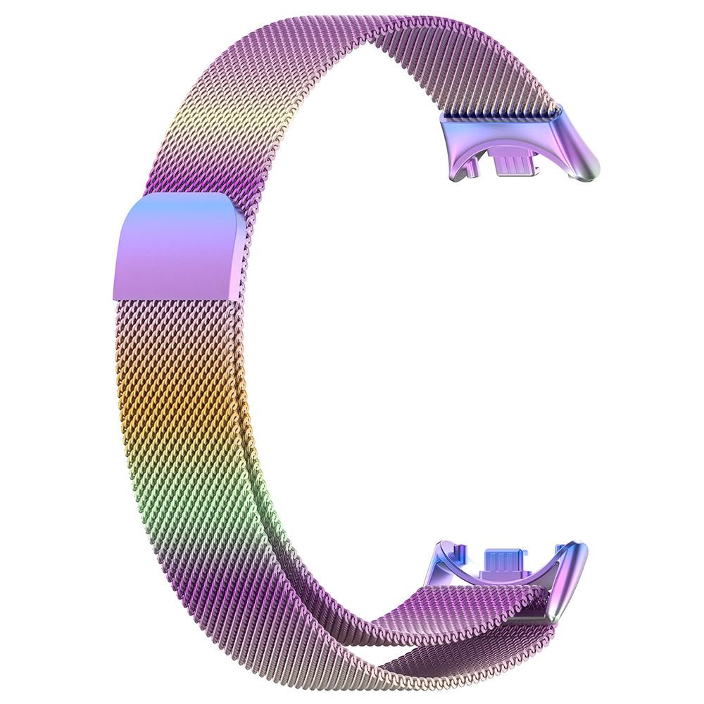 Milanaise-Loop-Band für Xiaomi Mi Band 8, Edelstahl-Mesh-Armband, Armband Xiaomi Mi Band 8