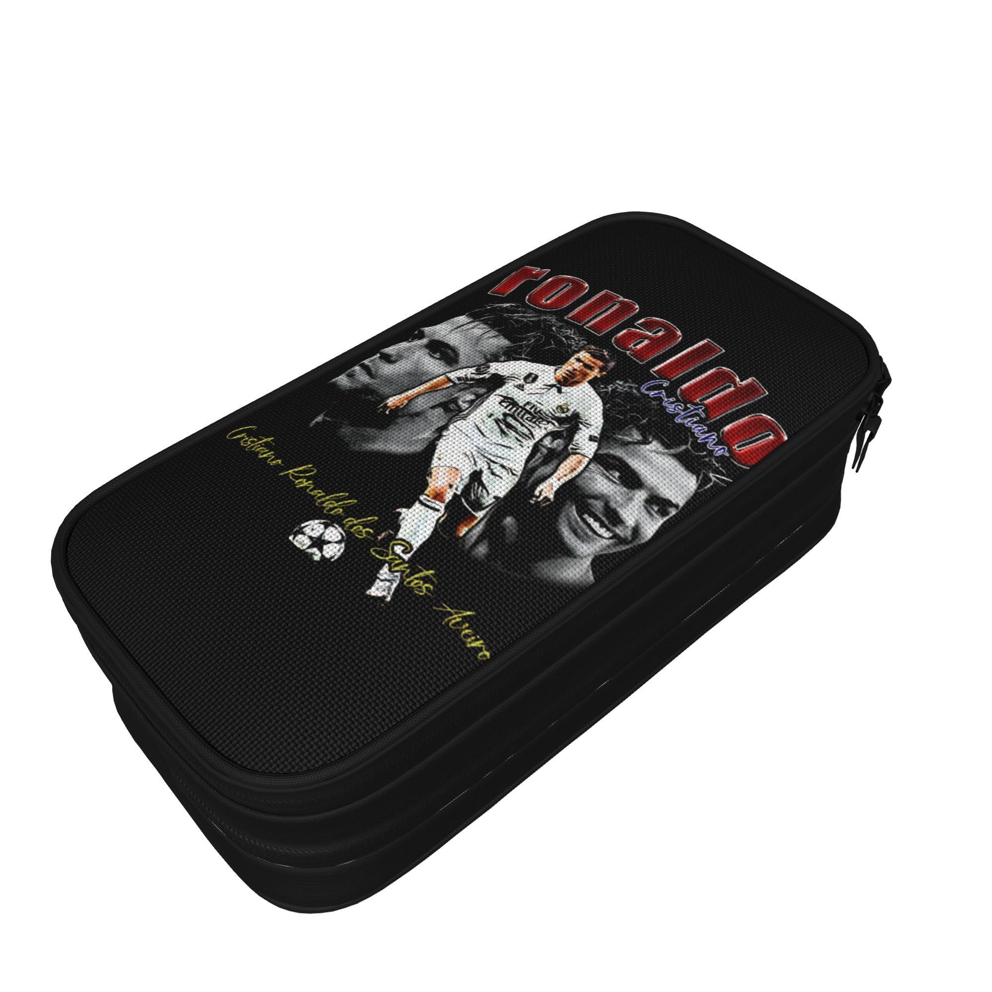 Schönes Dos Santos Aveiro Federmäppchen Ronaldos Federmäppchen Kinder Große Aufbewahrungstasche Büro Kosmetik Schreibwaren 21x10.5x5cm