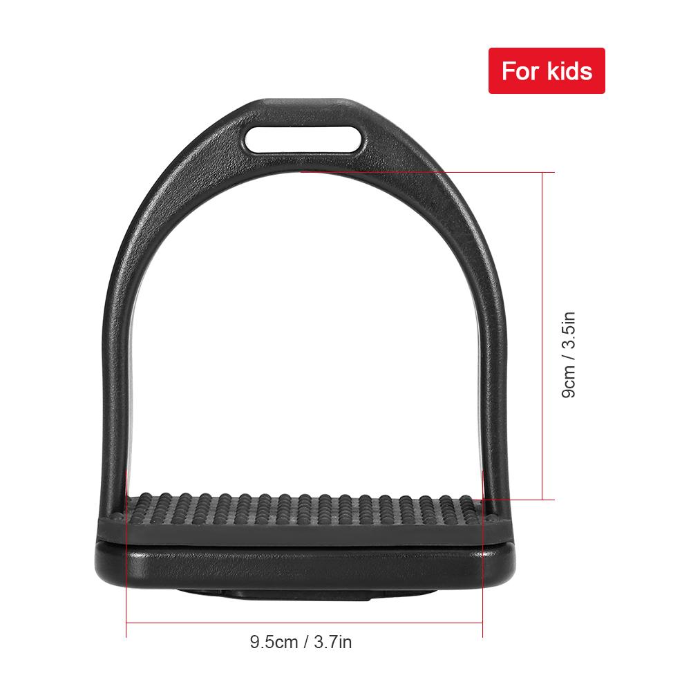 2 PCS Reiten Steigbügel Kunststoff Pferd Sattel Anti-skid Pferd Pedal Super Leichte Reitsport For Kids