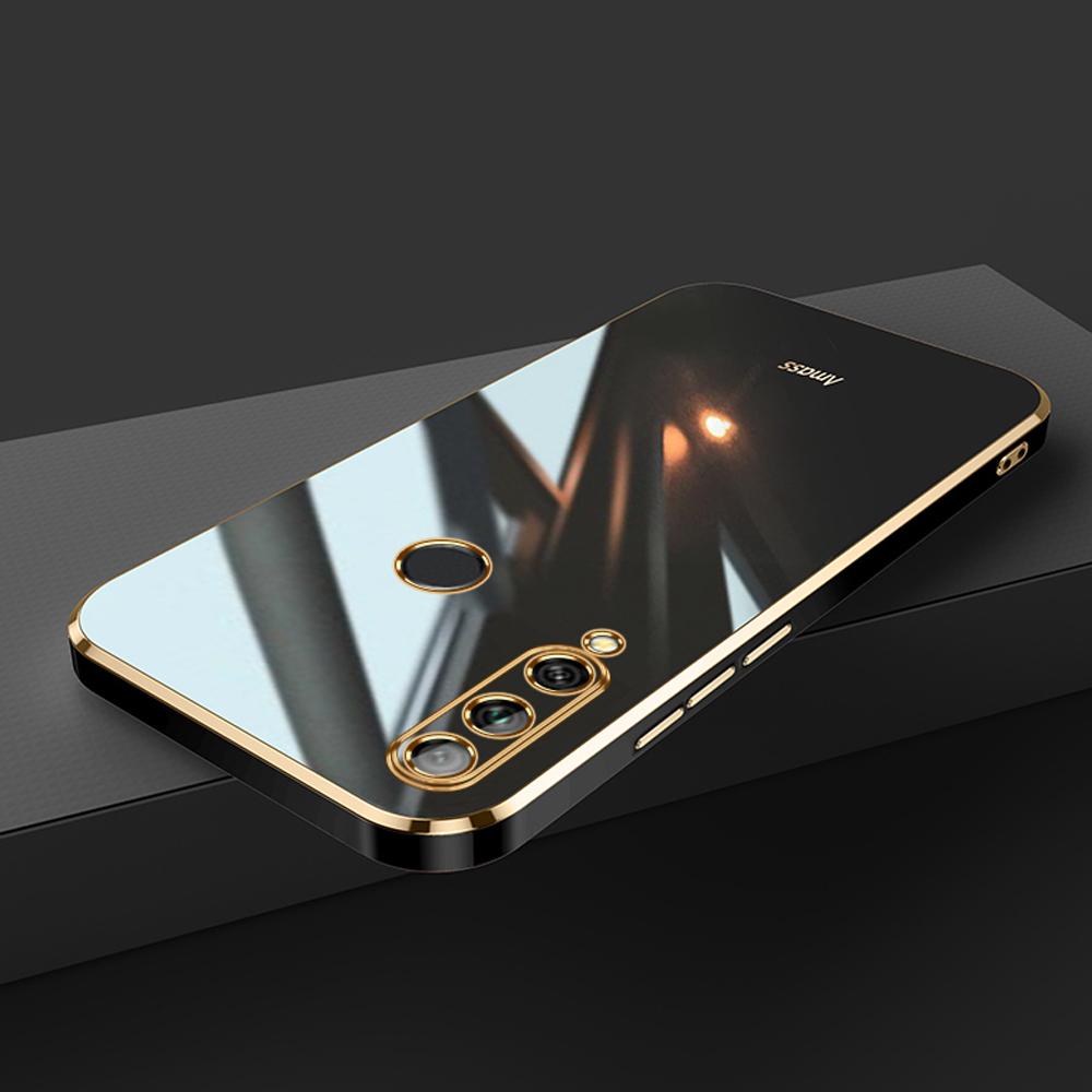 Für Huawei P Smart Z Hülle Luxus Square Plating Huawei Y9 Prime 2019 Telefonhülle STK-LX1 Stoßfeste Silikon-Rückseite Fundas Huawei P Smart Z