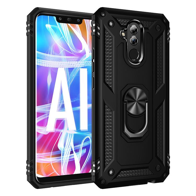 Stoßfeste Hülle für Huawei Mate 20 Lite Hülle Militärische Panzerung Tropfenschutz Ringhalter Magnet Telefonhülle Mate20 Lite for Mate 20 Lite