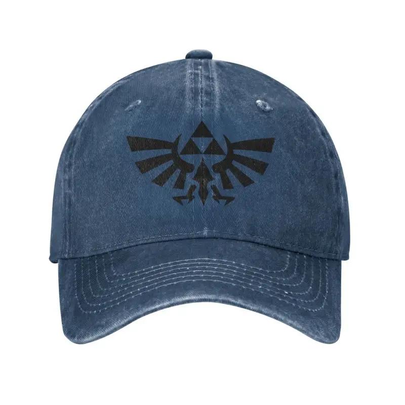 Personalisierte Baumwoll-Zelda Legends Baseballkappe Damen Unisex Verstellbar Spiel Dad Hat Streetwear Baseball Cap