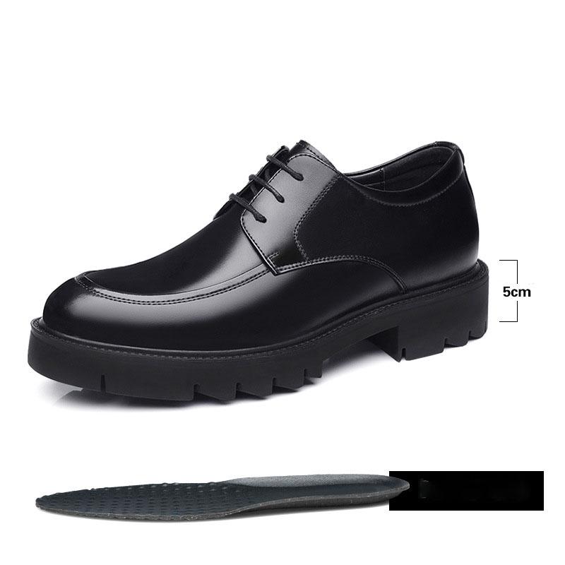 8-10 cm Höhe erhöhende Schuhe für Männer Sommer Herbst Innen Hohe Schuhe Herren Hohl Business Kleid Herrenschuhe Aufzug Schuhe 42