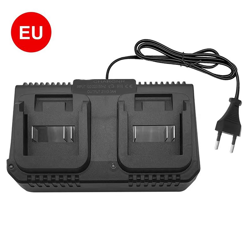 3A Lithium-Batterie Schnellladegerät 2-Wege Elektrowerkzeug-Akkuladegerät EU/US-Stecker für Makita 18V 21V Akku Bl1415/1815/1830/1850 EU