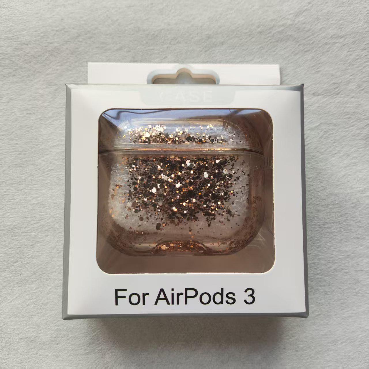 Trendige Treibsand-Schutzhülle für Apple AirPods 4/3/Pro2 AirPods 3