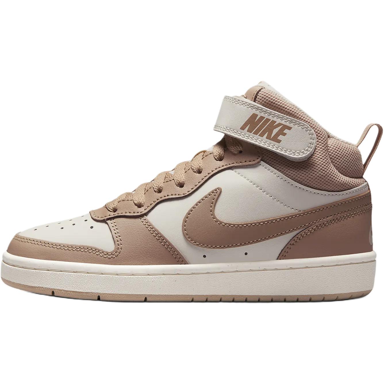 Nike Court Borough Mid 2 GS Pale Ivory Kinder-Sneaker Braun Sail Hanf CD7782-125 40