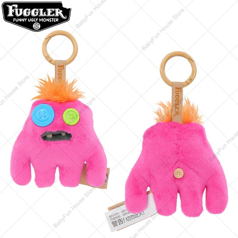 Fuggler Lustige Hässliche Zähne Monster Plüschtiere Schlüsselanhänger Fugglers Großäugiges Monster Tollwütiges Kaninchen Plüschpuppen Anhänger