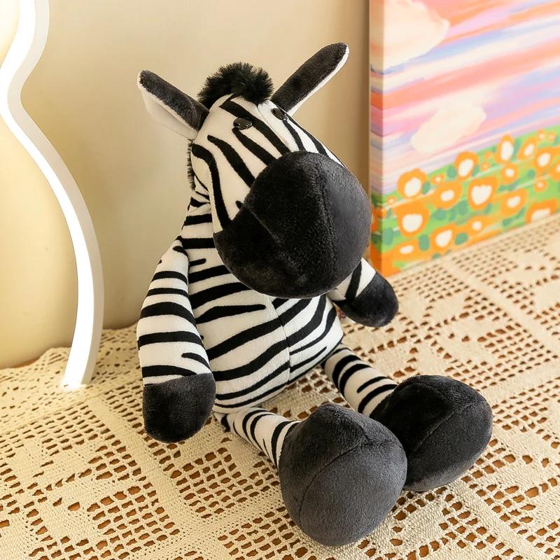 Maschine Waldtierpuppe Giraffe Elefant Löwe Affe Hund Tiger Aktivität Geschenk Kindergeburtstag Weihnachten Plüschtier 25cm