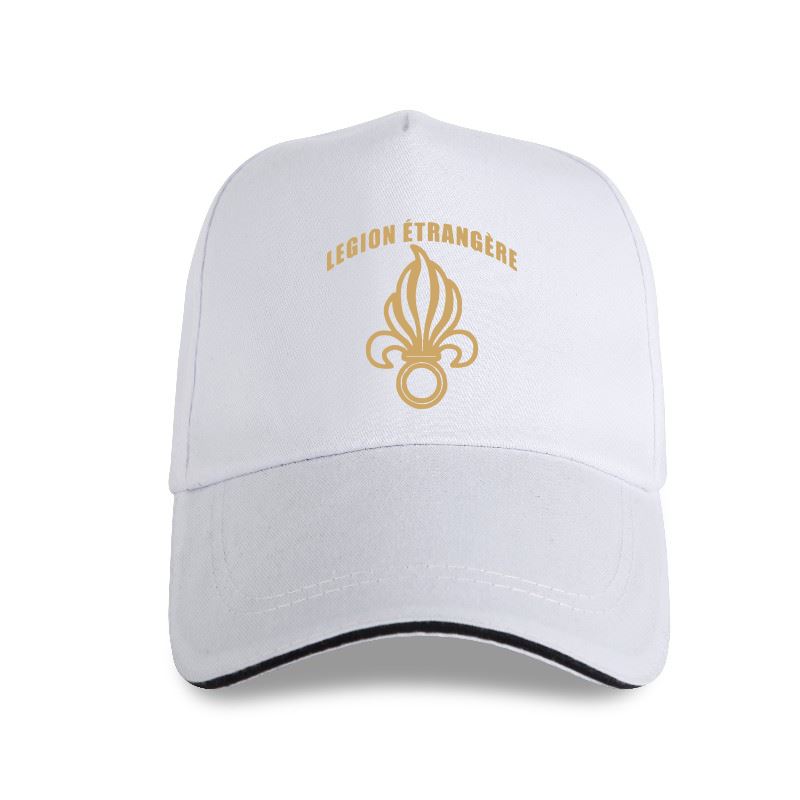 Neue Unisex-Baseballkappe Militär J591 Französische Fremdenlegion Etrangere Granata Sette Fiamme Damen white