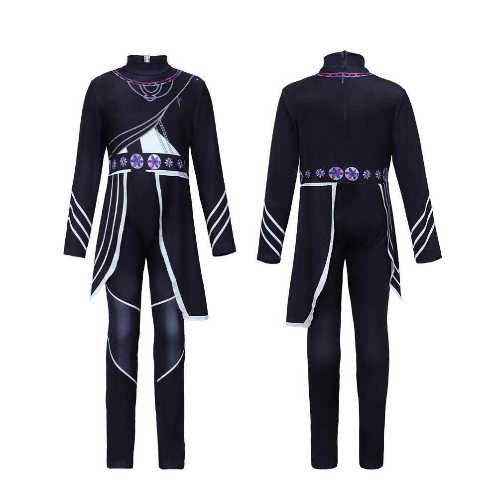 W New Korean Wave Girl Group K-POP Demon Slayer Cosplay Kostüm Rumi Milazoyi Cosplay Outfit X KPop Demon Hunters 130cm black