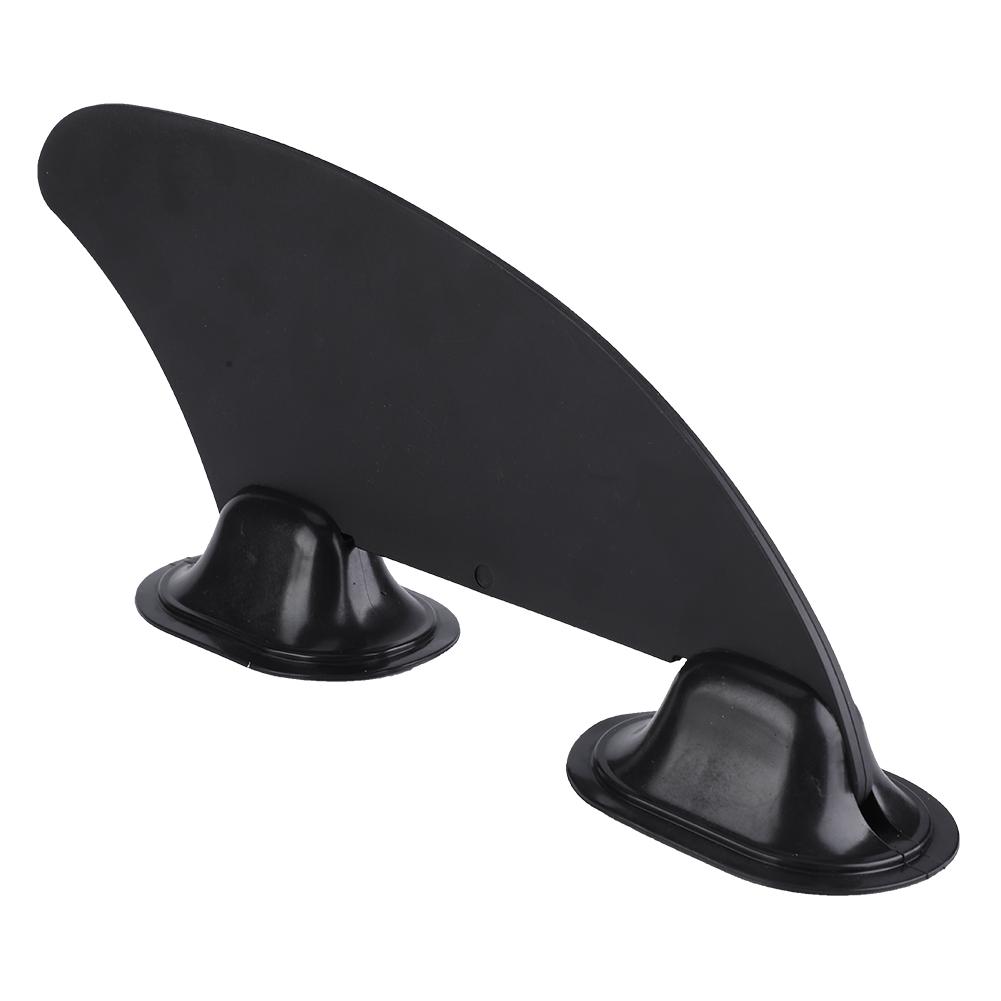 Kajak Skeg Tracking Fin Integral Fin Montagepunkte Schwarz Watershed black