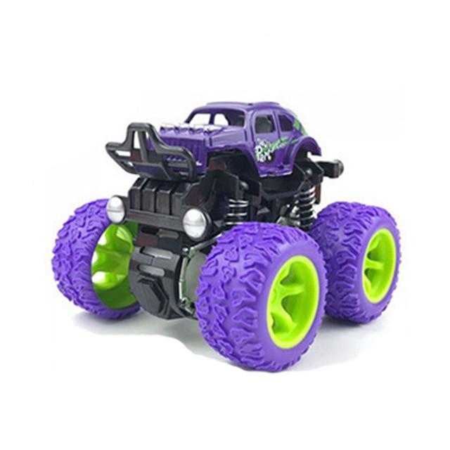 Mini Inertial Off-Road Fahrzeug Pullback Kinder Spielzeug Auto Kunststoff Reibung Stunt Auto Kinder Jungen Spielzeug no box