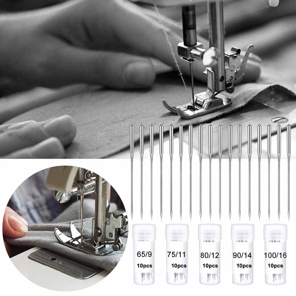 10Pcs Nähmaschine Zubehör Hause Nähmaschine Nadel Universal Vintage Hohe Qualität Nähen Zubehör Maschine Nadel Mit Box HA-9#