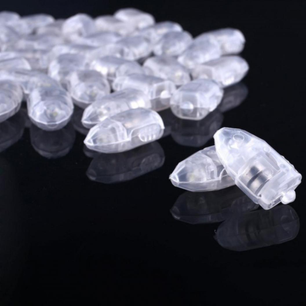 10 Stück LED-Lichtlaternen, Mini, wasserdicht, Kugel, Hochzeit, Geburtstag, Party, Dekoration weiß