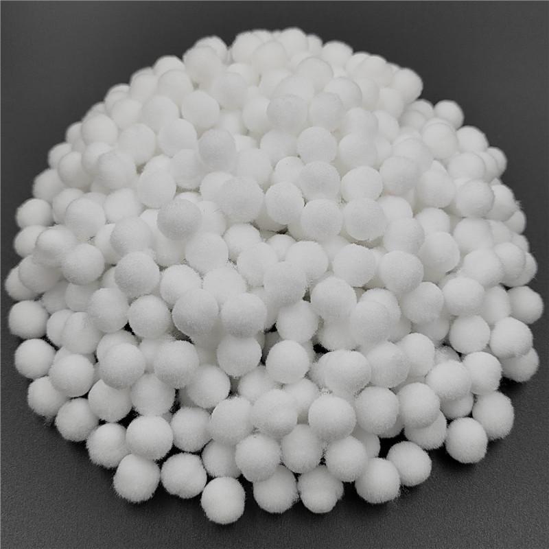 150 Stück/100 Stück 10/15 mm Pompones Pompom Nähen Plüschball DIY Handarbeit Material Flauschiges Hochzeitsdekor Bastelzubehör Schmuck Weiches Kinderspielzeug Zubehör 15mm 100pcs weiß