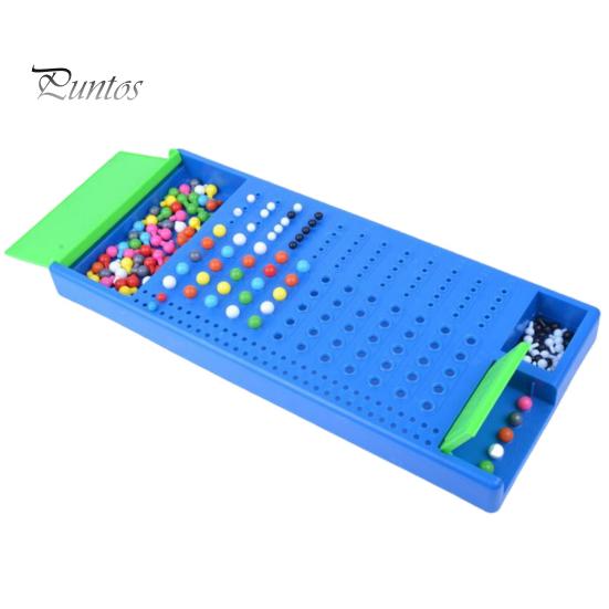 Code Breaker Brettspiel Tragbares Reise-Klassisches Code Breaking Brain Puzzle-Spiel 2 Spieler Logiktraining Pädagogisches Eltern-Kind Interaktives Kinderspiel blau