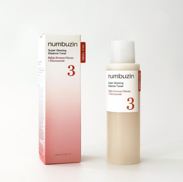 Numbuzin Nr. 3 Super Glowing Essence Toner 200ml No.3 Toner(200ml)