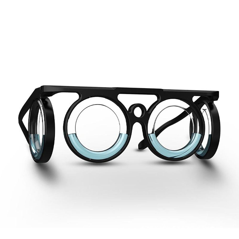 Ultraleichte Anti-Reisekrankheit Brille Autosickness Seasickness Brille Erwachsene Kinder schwarz