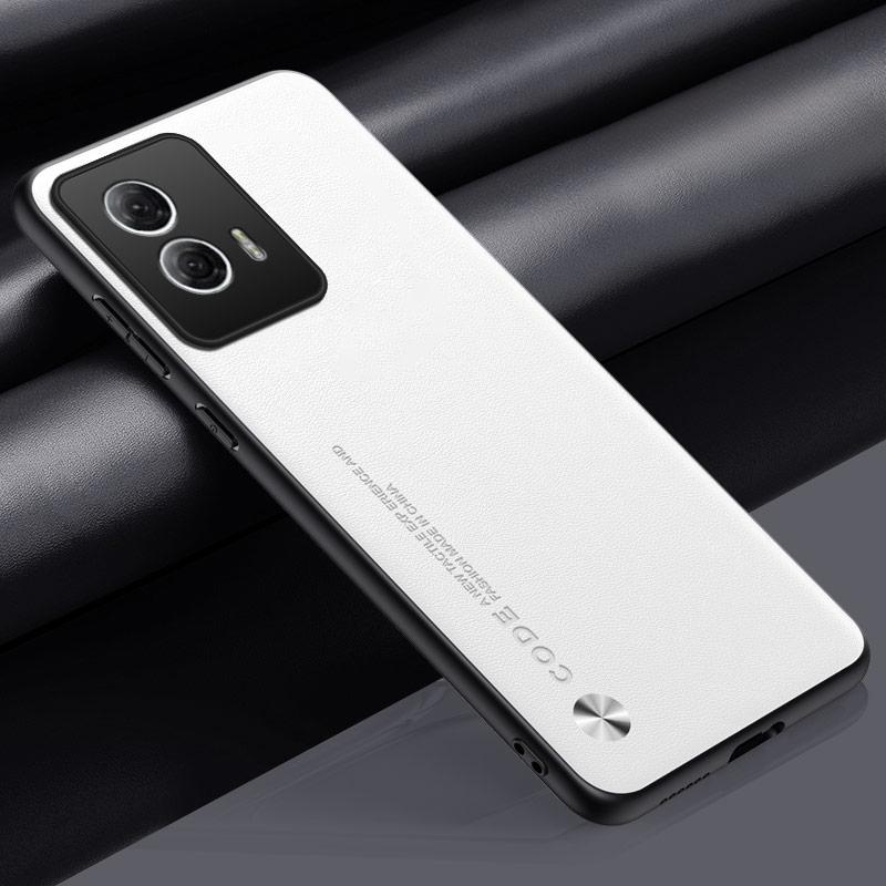 Hülle für Motorola Edge 50 Fusion Hülle Luxus Silikon Leder Rückseite für Moto Edge 50 Pro 50 Ultra Protect Schale Stoßfest Bumper Moto Edge 50 Fusion weiß