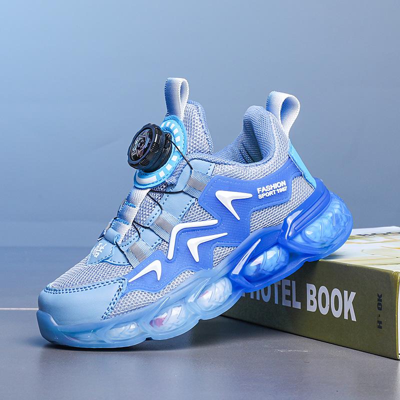 28-39 Kinder Anti Rutsch und Verschleiß Beständig Mode Outdoor Sport und Casual Schuhe Kinder Schuhe 30 denim-blau