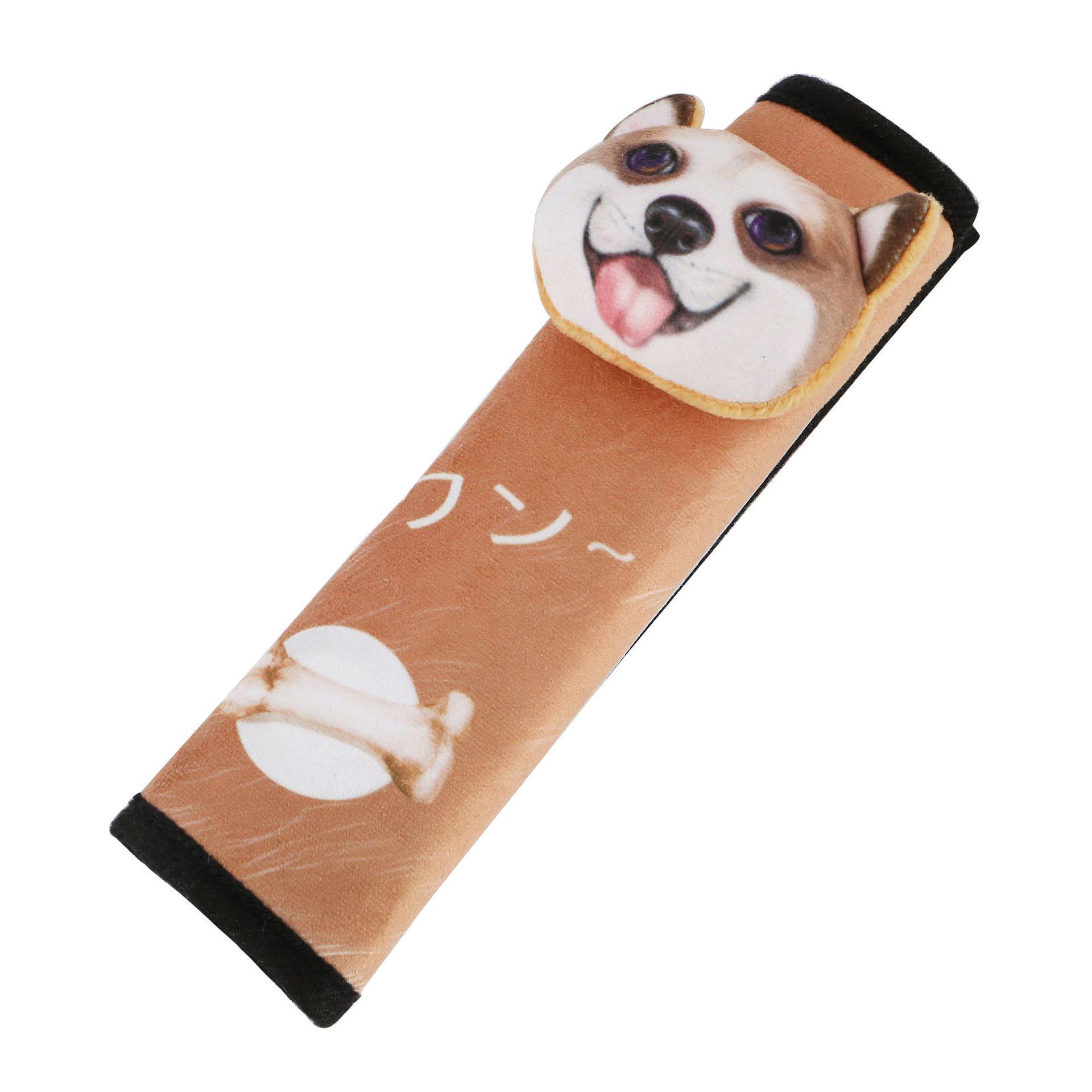 1PC personalisierte kreative Auto Cartoon süße Sicherheitsgurt Schulterabdeckung 3D Husky Katze und Hund Nackenkissen