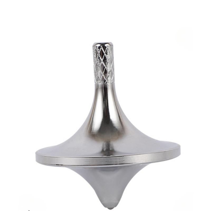 Inception Space Metall Messing Kreisel Stressabbau Spielzeug Gyro Kreative Desktop Kleine Fidget Spinner Erwachsene 3.7*3.2*3.2cm silber
