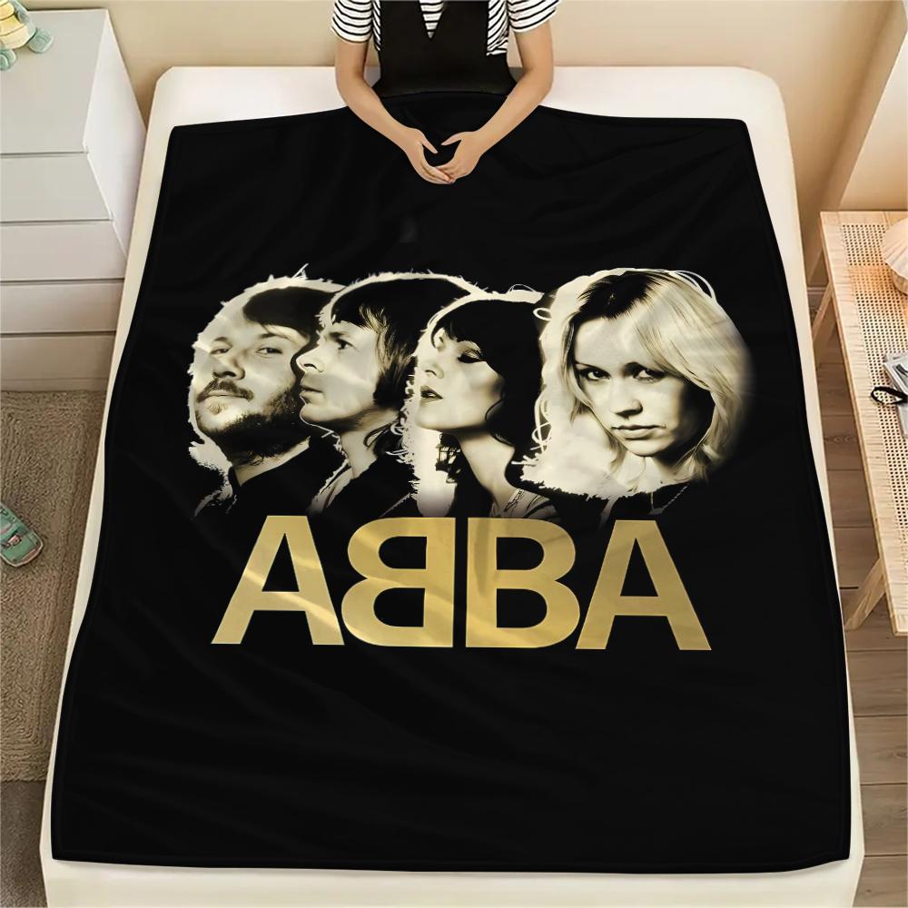 1 Stück ABBA Der Film Druck Flanelldecke, Hohe Qualität für alle Jahreszeiten, Heimdekoration, Wärme und Komfort, Perfekt für Weihnachtsgeschenke 150cm x 200cm