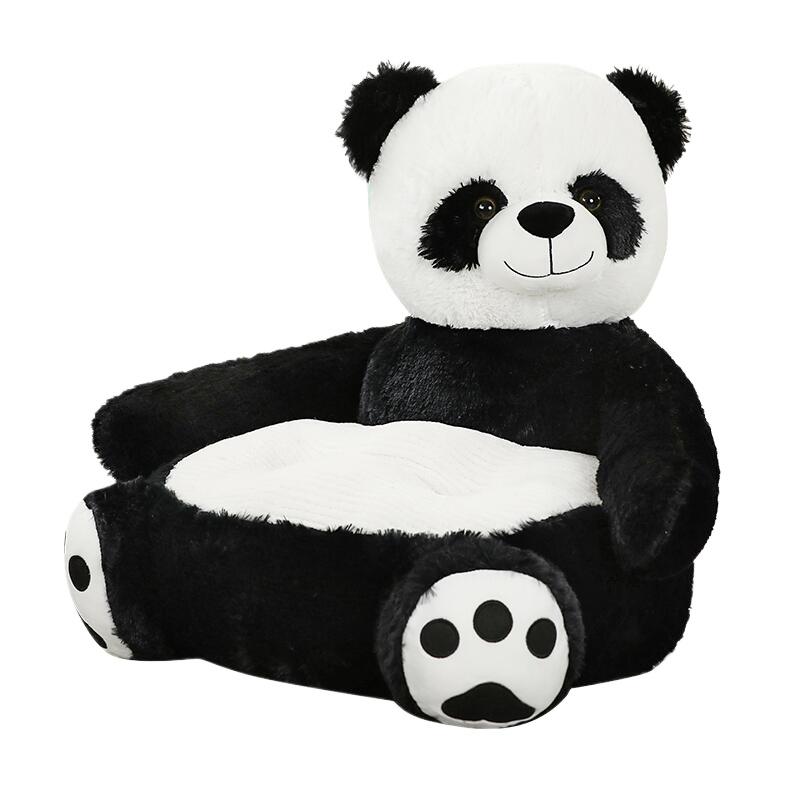 Schöne Cartoon Kaninchen Bär Panda Einhorn Ente Kinder Sofa Stuhl Plüsch Spielzeug Gefüllte Sitz Kissen Baby Nest Schlaf Erwachsene Kissen Only Sofa Cover