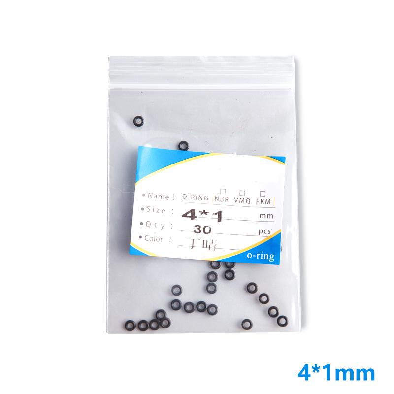 30 Stück/60 Stück Gummidichtungs-O-Ringe für Dupont-Feuerzeuge, Gasleck-Abdichtungs-Reparaturwerkzeug 4*1mm