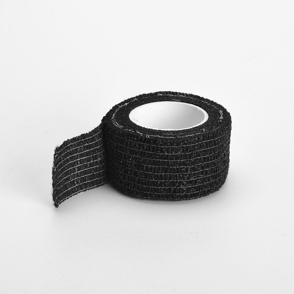 Professionelles selbstklebendes Tattoo-Schlauch-Bandage Tattoo-Griff-Griffband (Schwarz) schwarz