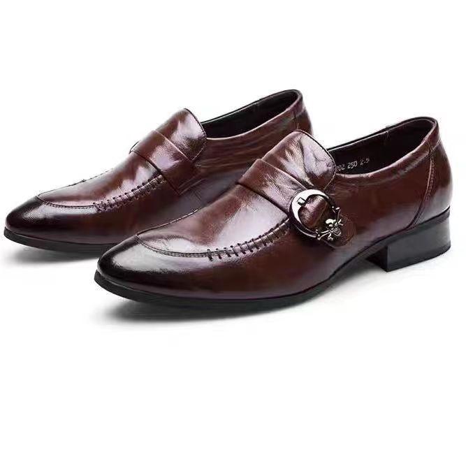 Spitze Zehen Herren Echtleder Schuhe Herren Formelle Geschäfts Herren Schuhe Zehen Zehen Britische Freizeit Schuhe Arbeits Schuhe 48