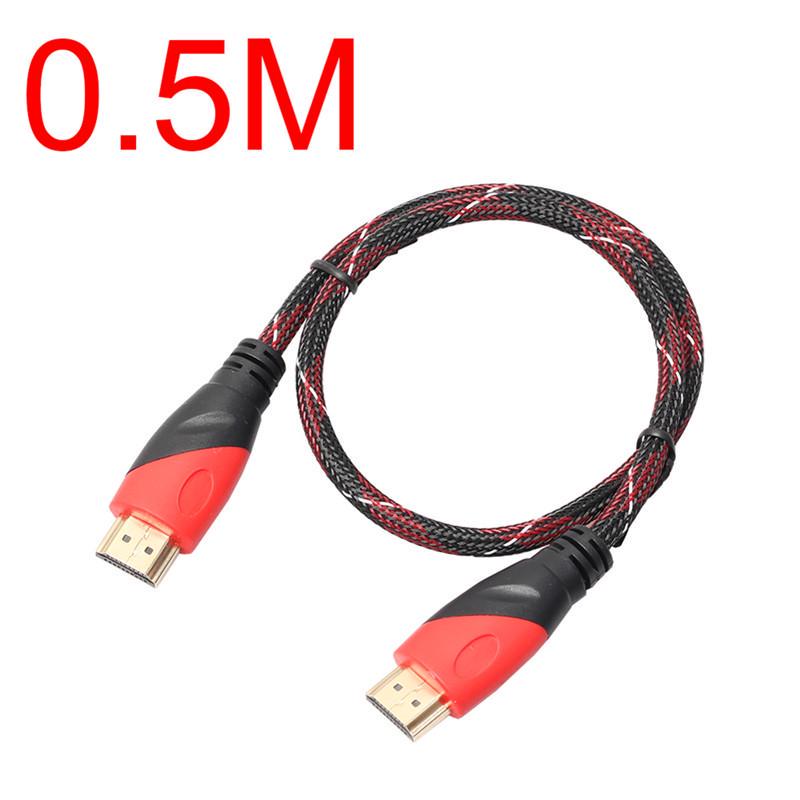 1pc Neues HDMI V1.4 Kabel für HDTV Heimkino PlayStation 3 0,5M-15M 0.5m