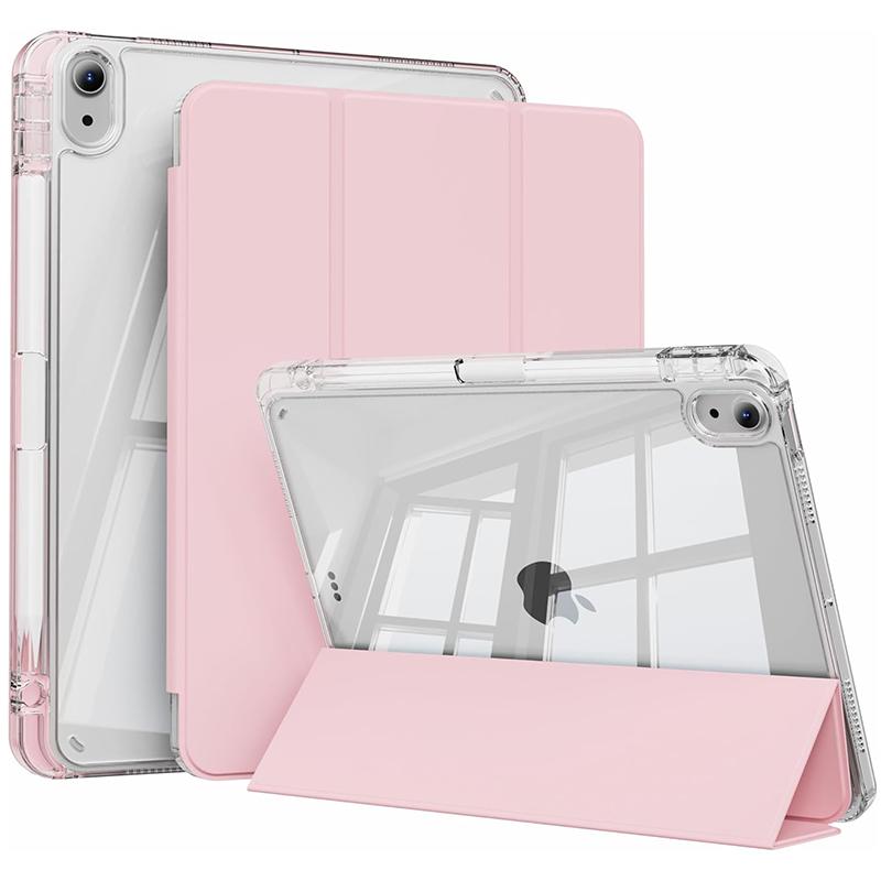 Hülle für iPad A16 11. Generation 11 2025 & iPad 10. 10,9 Zoll 2022 Harte Acrylhülle mit Stifthalter Klare Rückseite iPad 10th 10.9 Inch 2022&11'&PU