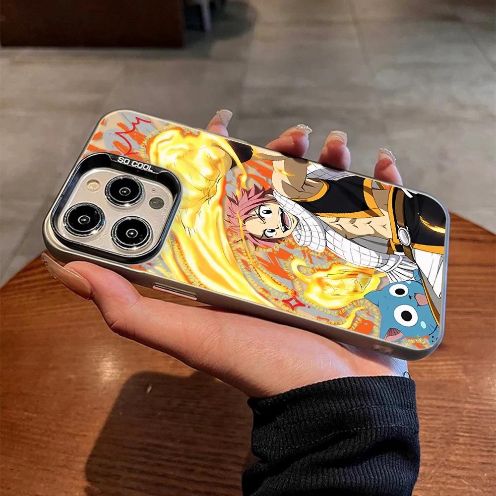 Heißes Anime Fairy Tail Gameb Handyhülle Für IPhone 16 15 14 13 12 11 Pro Max X XR XSMAX 8 7 Plus Süßigkeit Matt Stoßfest Rückseite iPhone 16 Plus