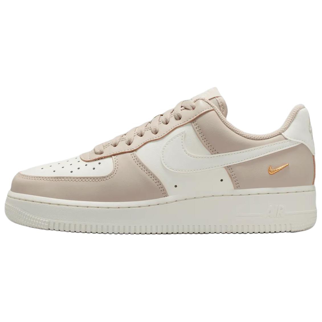 Nike Air Force 1 07 Bequeme Atmungsaktive Low-Top Sneaker Damen-Sneaker Off-White IV5197-200 37.5 gray