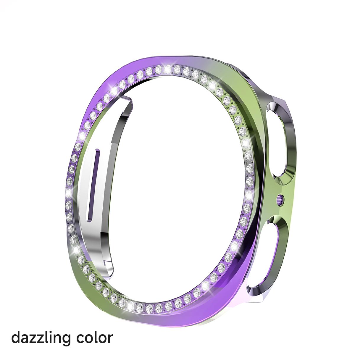 Bling Hülle für Samsung Galaxy Watch 8 Diamant Bumper Mit Hülle aus durchsichtigem PC Schutzhülle für Samsung Galaxy Watch 8 40mm 44mm Watch 8 40mm