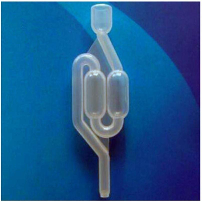 S-Form Air Lock Twin Bubble Grommet Homebrew Bier Gärung Weinherstellung Bier Ventil