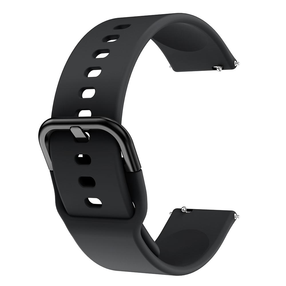 Silikonarmband für Fitbit Versa/Versa 2. Ersatzarmband für Fitbit Versa Lite Smart Watch Band schwarz