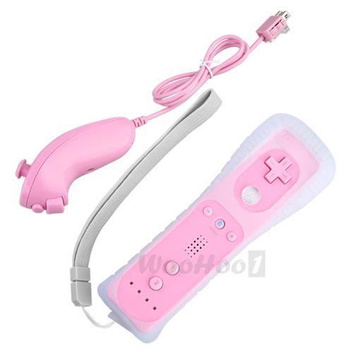 Fernbedienung + Nunchuk-Nunchuk-Fernbedienungsset für Nintendo Wii-Spiele