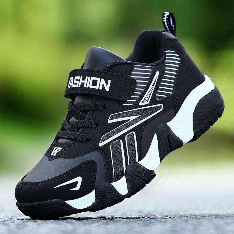Kinder Jungen Schuhe Schule Sport Mode Leder Für Kinder Tennis Casual Sneakers Kinder Jungen Laufschuhe 7-12 Jahre Walking schuh 28