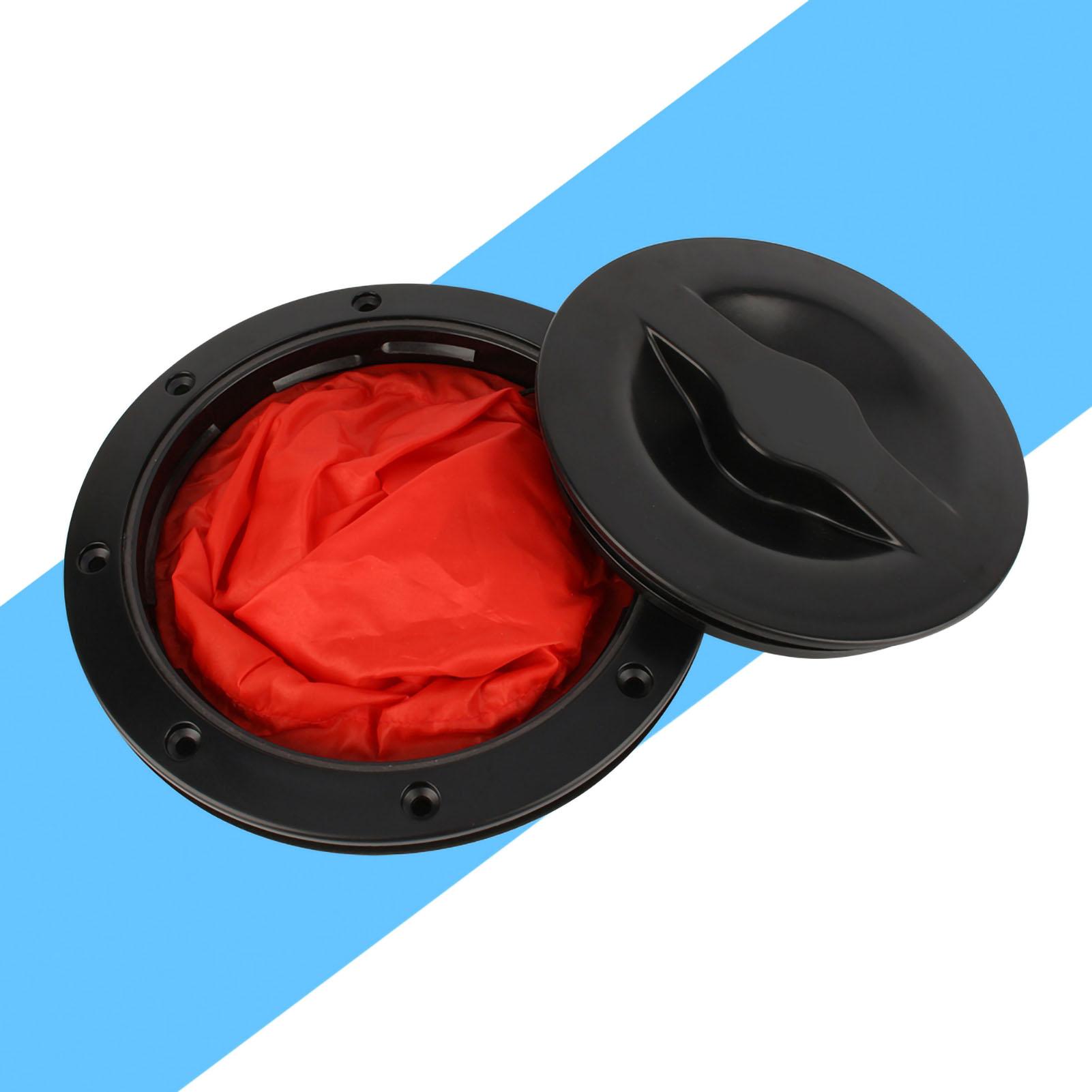 6 zoll Top Qualität Kajak Boot Marine Abdeckung Deck Platte mit Lagerung Tasche Kit für Kajak Boot Acces