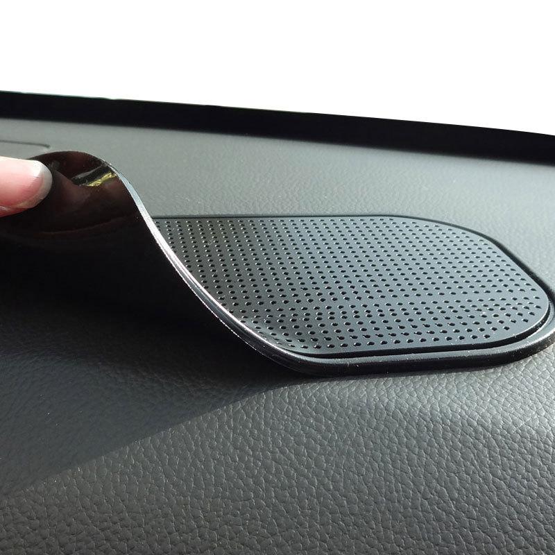 Auto-Anti-Rutsch-Matte, klebriger Telefonständer, schwarzes Klebepad, rutschfestes Autozubehör
